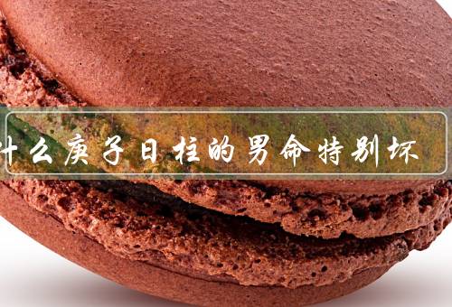 为什么庚子日柱的男命特别坏，命理分析、外部环境对的影响
