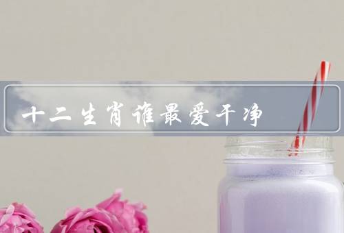 十二生肖谁最爱干净，鼠最爱干净、其他生肖的卫生习惯