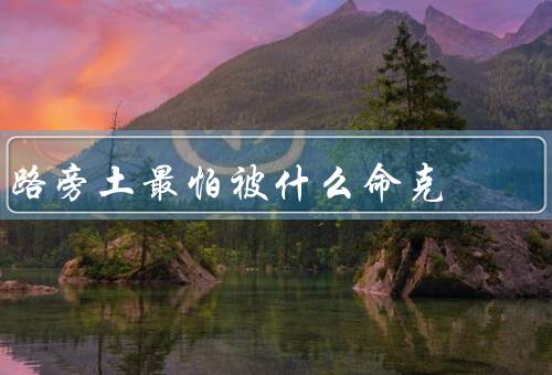 路旁土最怕被什么命克（水命克、风命克、人命克）