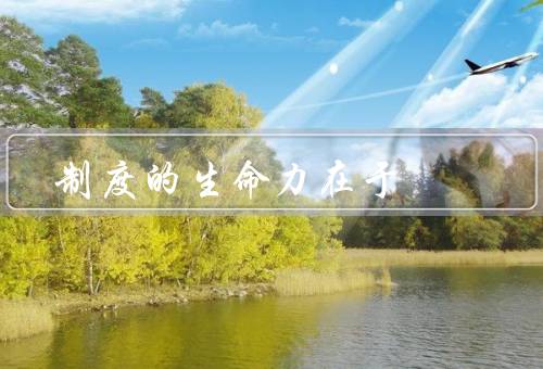 制度的生命力在于（有效性／适应性／修正和完善）