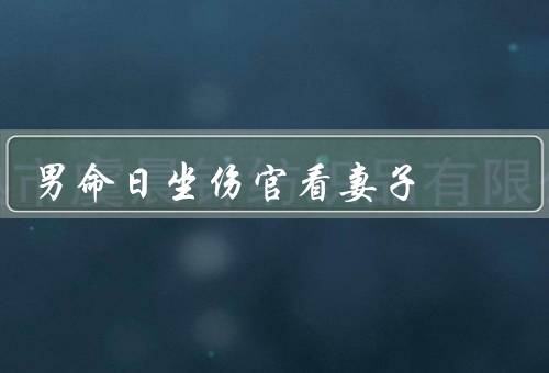 男命日坐伤官看妻子，男命日坐伤官／妻子的特点／婚姻关系建议