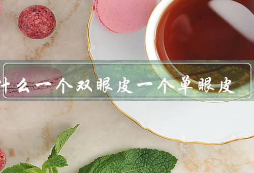 为什么一个双眼皮一个单眼皮（遗传因素、环境因素、个体差异）
