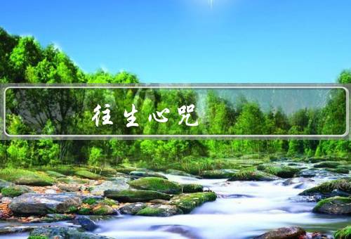 阿弥陀佛往生心咒，由来、意义、修持方法