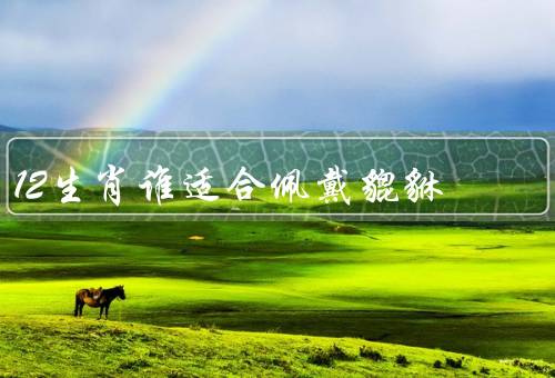 12生肖谁适合佩戴貔貅（属鼠的人／属龙的人／属猪的人）