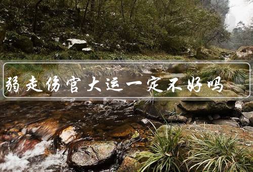 身弱走伤官大运一定不好吗，身体虚弱不等于命运不好