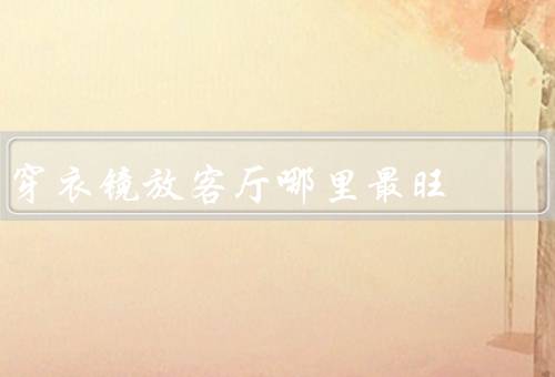 穿衣镜放客厅哪里最旺风水，大门对面／财位／阳光充足的位置