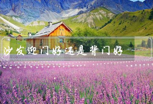 沙发迎门好还是背门好，迎门好／背门好／根据实际情况选择