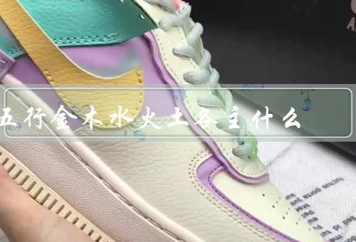 五行金木水火土各主什么（金／木／水）