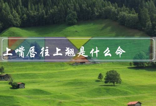 上嘴唇往上翘是什么命（命运解读／与个人发展）