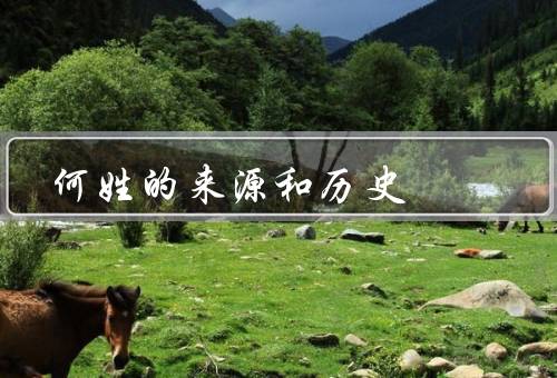 何姓的来源和历史（来源、历史、分布）