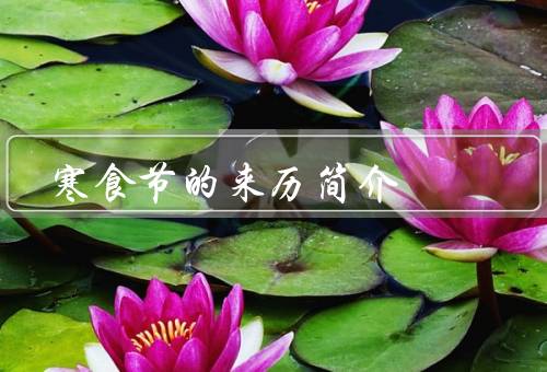寒食节的来历简介，起源／屈原／清明节