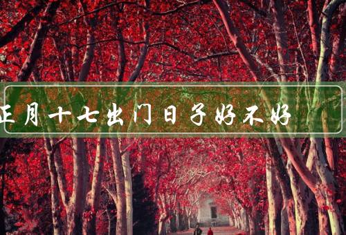 正月十七出门日子好不好，吉祥的日子、避开忌讳、个人信仰的影响