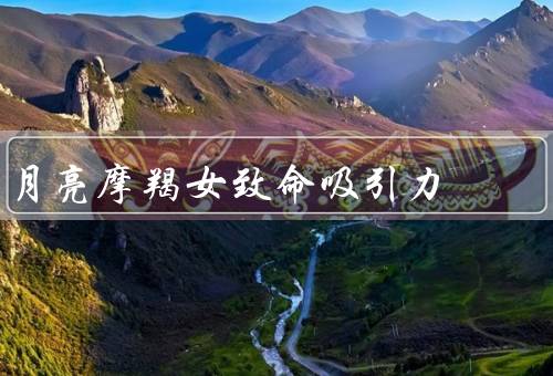 月亮摩羯女致命吸引力（追求事业、稳重可靠、内敛神秘）