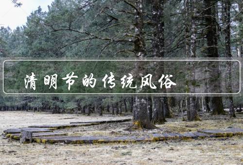 清明节的传统风俗，祭祖扫墓／踏青赏花／放风筝