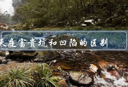 天庭富贵坑和凹陷的区别（凹陷／和凹陷的区别）