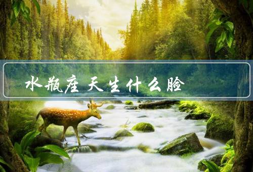 水瓶座天生什么脸（水瓶座的高额头／明亮的大眼睛）