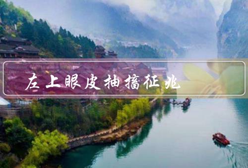 左上眼皮抽搐征兆（原因、表现、处理方法）