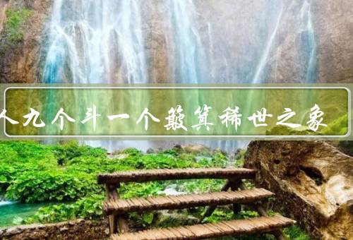 女人九个斗一个簸箕稀世之象，力量、智慧、坚韧