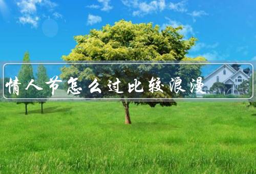 情人节怎么过比较浪漫，早晨／约会／礼物