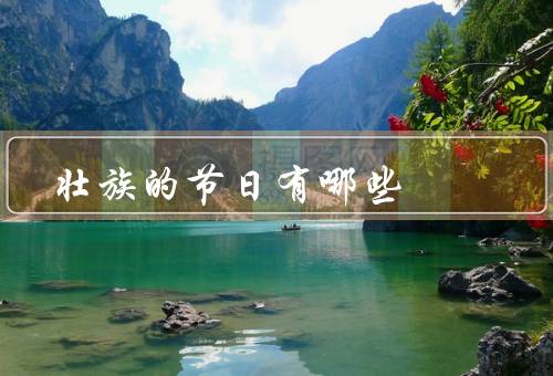 壮族的节日有哪些，三月三／芦笙节／新年