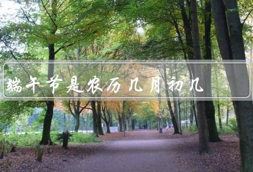 端午节是农历几月初几，起源／习俗／意义