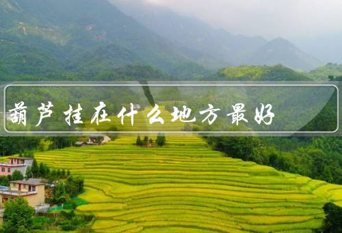 风水葫芦挂在什么地方最好，客厅／办公室／卧室