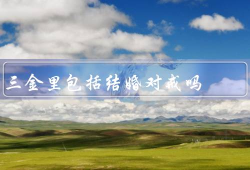 三金里包括结婚对戒吗，结婚对戒／黄金／钻石