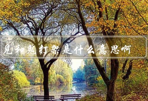 梦见和鬼打架是什么意思啊（代表内心的恐惧与抗争）