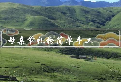 母亲节礼物简单手工（花瓶创意装饰、手工贺卡、手串手链）