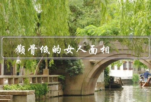 颧骨低的女人面相，外貌特征／性格特点／人际关系